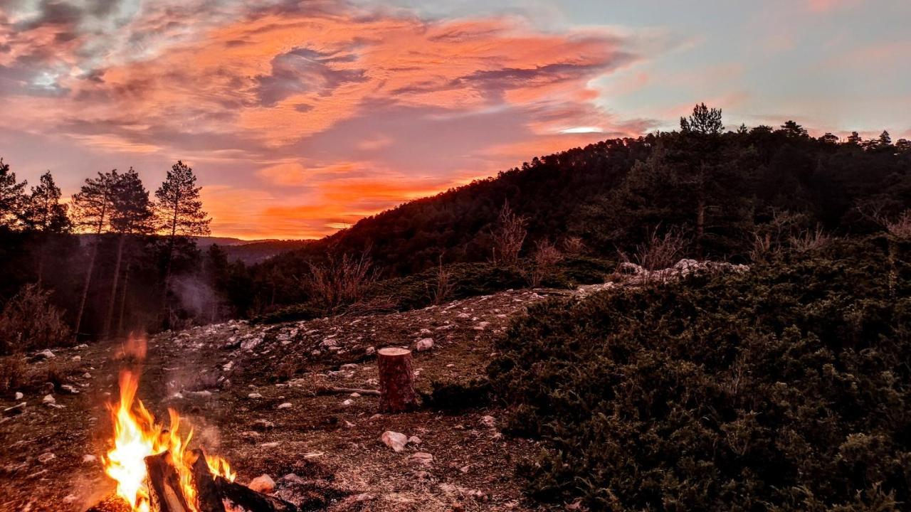 Alojamiento Rural Los Hacheros Tragacete Esterno foto